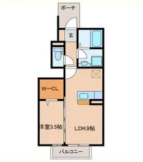 ソフィア【1階】の間取り
