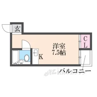 天正ビル【4階】の間取り