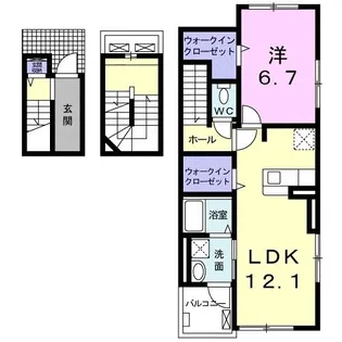 メゾン ド ウィズ【3階】の間取り