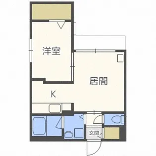 Cuore【3階】の間取り