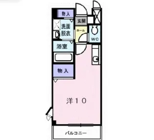 フレ・エピナ-ル【1階】の間取り
