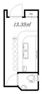 シャトー荻窪【1階】の間取り