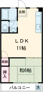 メゾンフタヤ【2階】の間取り