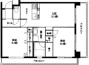 エマーブル274【1階】の間取り