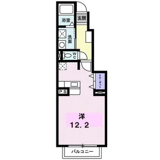 エトワール保美【1階】の間取り