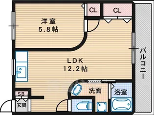 光和ハイツ【2階】の間取り