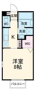 バスタ川原 東棟【2階】の間取り