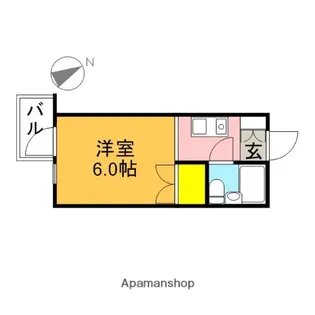 ベセル四季【2階】の間取り