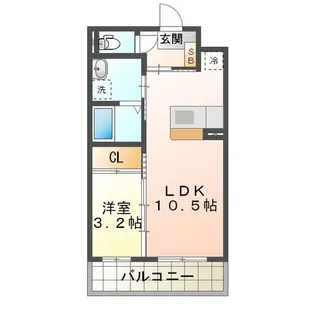 GRAND HILL【4階】の間取り
