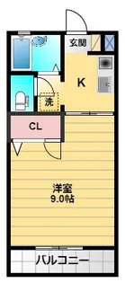 グランシャリオII【1階】の間取り
