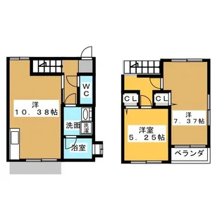 フェリス牛ヶ淵台 NO.5の間取り