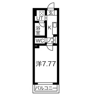 アールズコート千種イースト【1階】の間取り