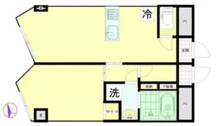 グランデュール宮崎台【4階】の間取り