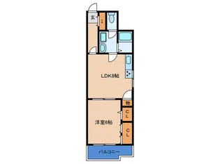 アンドライフ23【1階】の間取り
