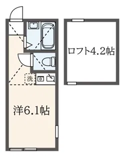 プライムスクエア東白楽【2階】の間取り