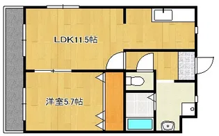 Felice gatto Yokosuka【3階】の間取り