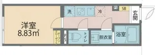 カインドネス東大和NORTH【2階】の間取り