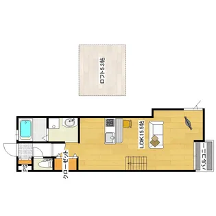 ★☆ LaLa yagiyama ☆★【2階】の間取り