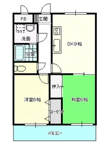 BELLO TAKADA 7階【7階】の間取り