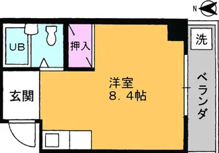 マ・メゾンNS【3階】の間取り