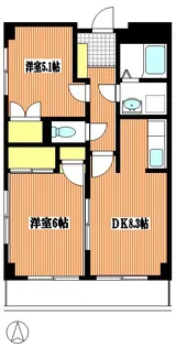 CampBell多摩川【3階】の間取り