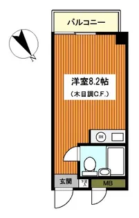 FKDビル【5階】の間取り