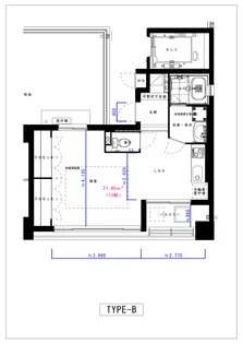 FLat北堀江【3階】の間取り