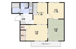 カーサこんどう【2階】の間取り
