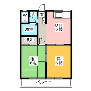 エステートピアヘキヨウ A【1階】の間取り