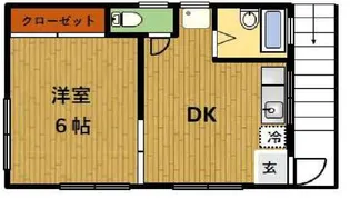 第2秋花荘【2階】の間取り