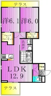 Grande CarroIII【2階】の間取り