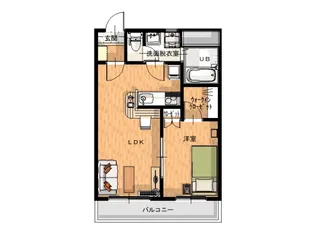 ファーニッシュド・ステイ松本インター【1階】の間取り