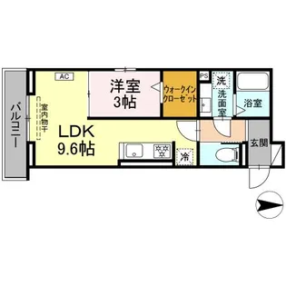 Celeste(セレスト)【2階】の間取り