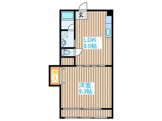 ひまわりビル【2階】の間取り