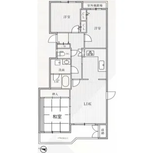 T’s garden横浜反町【4階】の間取り