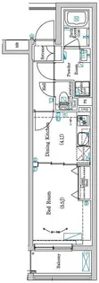 ラフィスタ方南町【1階】の間取り