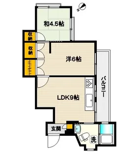 ヴィラ和田【3階】の間取り