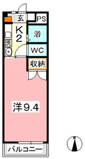 アークプラザ【2階】の間取り