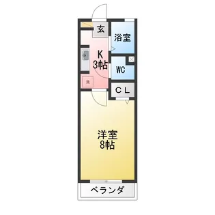 レトア大崎 C【2階】の間取り