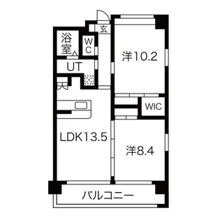 シャンスマイル【3階】の間取り