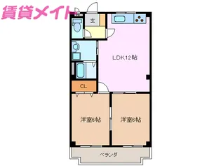 You&Me西条【1階】の間取り