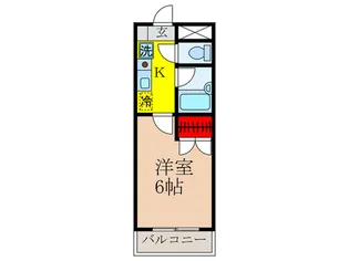 パ-クテラス【2階】の間取り