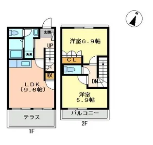 メゾン・ルミエールの間取り