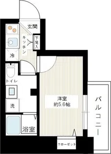 神奈川県横浜市南区中村町3【マンション】の間取り
