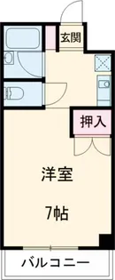 コムネット町田【2階】の間取り