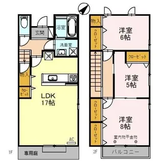 トレスパラーシオの間取り