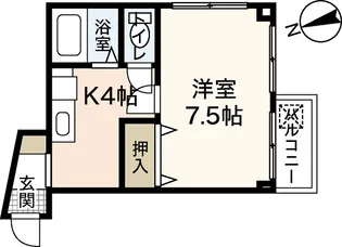 プティTO【1階】の間取り