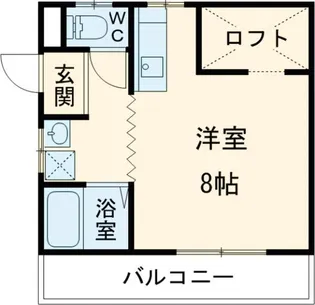 ル・ヴァン【2階】の間取り