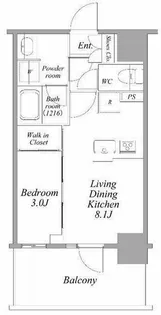 ネベル赤羽【2階】の間取り