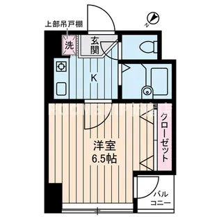 東京都新宿区余丁町【マンション】の間取り
